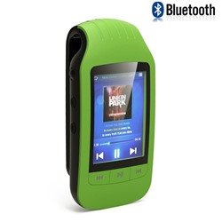 HONGYU Portable Bluetooth MP3 player 8GB Clip Sport music player with FM Radio Voice recording Pedometer Independent Volume Control and Support Micro SD Card (black)