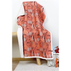 HAMUR Fluffy Bebek Battaniyesi 80x100 Cm Bonatitan Koyun Tüyü Battaniye E11BC05528HM