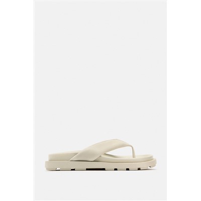 FLAT PADDED SLIDER SANDALS