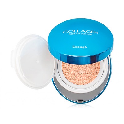 ENOUGH Collagen aqua air cushion #21 Увлажняющий кушон с коллагеном #21 15г