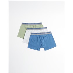 3 Boxers Pack, Men, Multicolour
