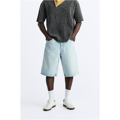 BERMUDA DENIM BAGGY FIT