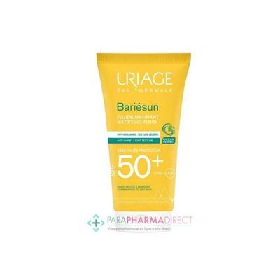 Uriage Bariésun Fluide Matifiant SPF50+ 50ml