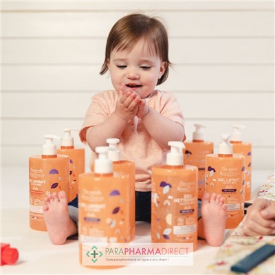BeauTerra Bébé - Eau Nettoyante Certifié BIO - Non Parfumé - Visage & Corps 750 mL