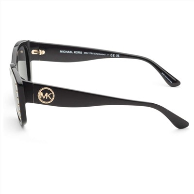 Michael Kors Women's Black Irregular Sunglasses