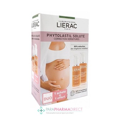 Lierac Phytolastil Soluté Concentré Correction Vergetures Lot de 2 x 75ml