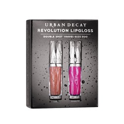 Urban Decay Revolution Lipgloss Double Shot Travel-Size Duo - Liar/Anarchy(bright fuchsia)