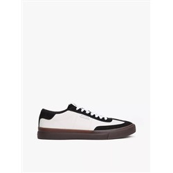 Contrast Suede Sneaker
