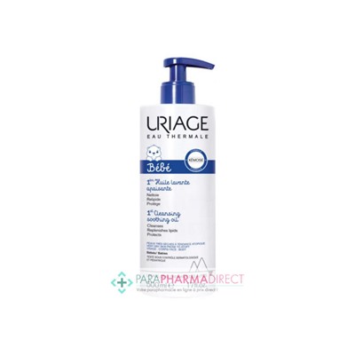 Uriage Bébé 1ère Huile Lavante Apaisante 500ml