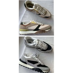 Мужские кожаные кроссовки  Zar*a