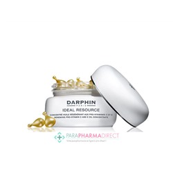 Darphin Ideal Resource Concentré Huile Régénérant Aux Pro-vitamines C et E 60 capsules biodégradables