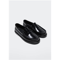 Mocasín piel -  Niño | MANGO OUTLET España
