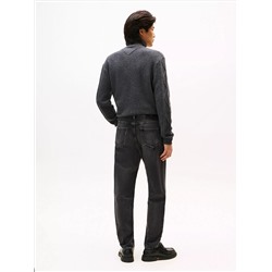 Tapered Relaxed Black Wash Jean