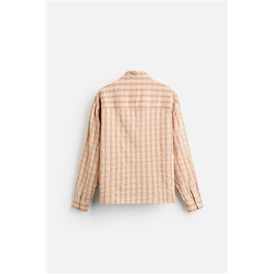 CAMISA TEXTURA CUADROS
