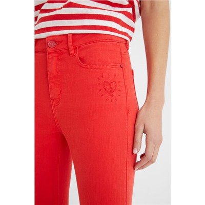 Pantalón vaquero skinny tobillero