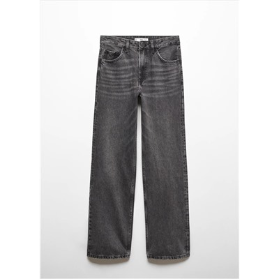 Jeans rectos tiro medio