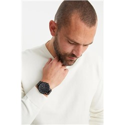 Aqua Di Polo 1987 Erkek Siyah Hasır Kol Saati Apwo000101 APWO000101
