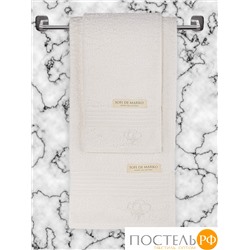 Пол-Нк-бл-КТ Nicole (белый) Комп. Полотенец 50х90 и 70х140