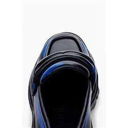 Mocasines chunky cuero