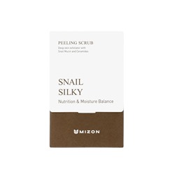 MIZON SNAIL SILKY SCRUB Cкраб с муцином улитки 40*5г