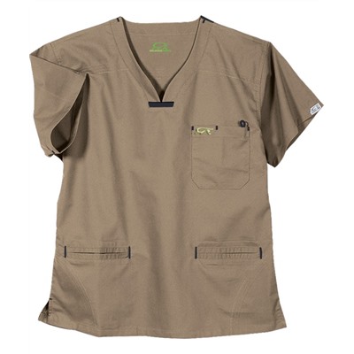 IguanaMed Scrubs Women's Quattro 3 Pocket Top