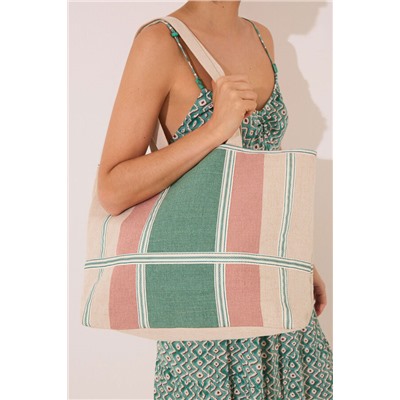 Bolso grande rafia