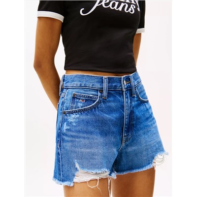 Tommy Jeans Distressed Denim Short