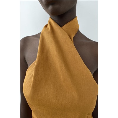DRAPED STRETCH TOP