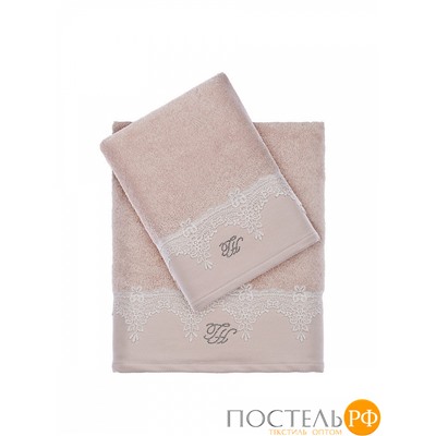 T1210T10251105 Полотенце Tivolyo Home JULIET бежевый 75X150