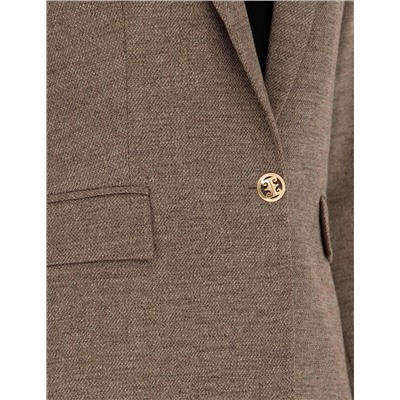 Camel Slim Fit Ceket