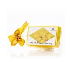 Мыло с шелком и маслом кокоса от Pumedin 50 гр / Pumedin thai silk soap 50g
