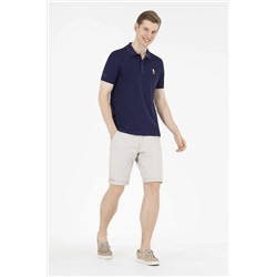 Erkek Lacivert Basic Polo Yaka Tişört