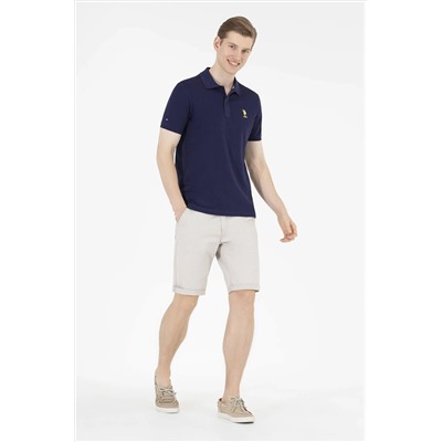 Erkek Lacivert Basic Polo Yaka Tişört