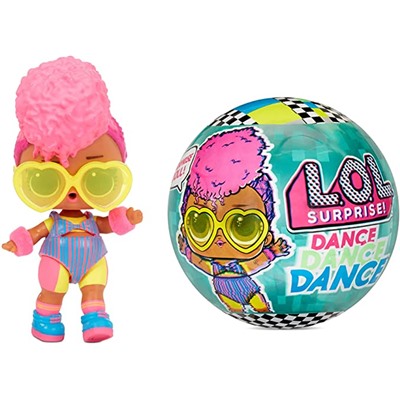 LOL Surprise Dance Dance Dance Dolls with 8 Surprises Including Doll Dance Floor That Spins, Dance Move Card and Accessories - Great Gift for Girls Age 4-7