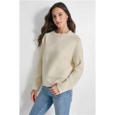LUREX RAGLAN SLEEVE SWEATER