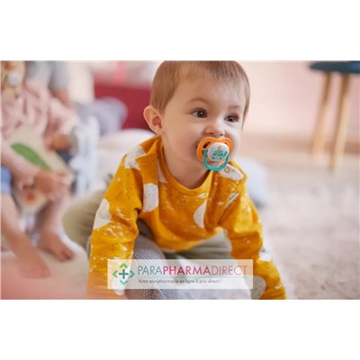 Avent Sucettes Ultra Air Animals 6-18 mois Pingouin & Tortue x2