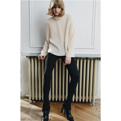 ZW COLLECTION SEMI-SHEER CREASED-EFFECT BLOUSE