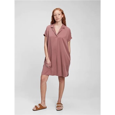 TENCEL™ Lyocell Popover Dress