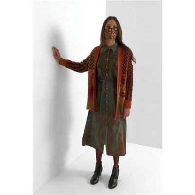 Chaqueta punto boho