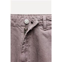 TRF WIDE-LEG HIGH-WAIST JEANS