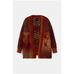 Chaqueta punto boho