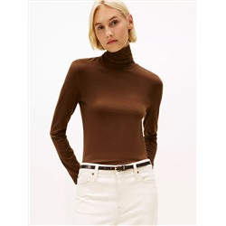 Long-Sleeve Turtleneck T-Shirt