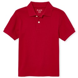 Boys Uniform Pique Polo