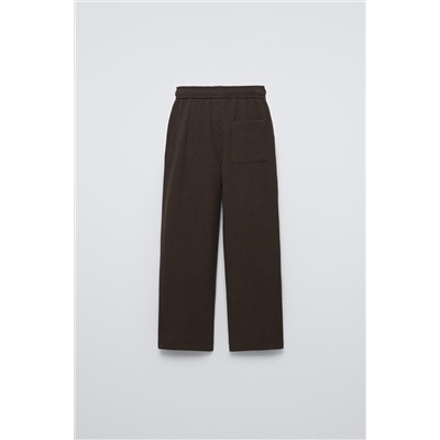 STRAIGHT CHECKED TROUSERS