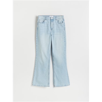 Jeans mit weitem Bein