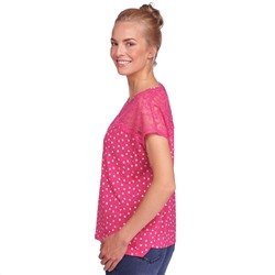 Damen T-Shirt mit Spitze