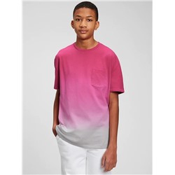 Teen 100% Organic Cotton Pocket T-Shirt