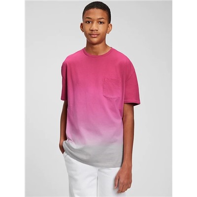Teen 100% Organic Cotton Pocket T-Shirt