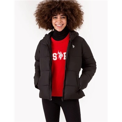 HOODED PUFFER JACKET