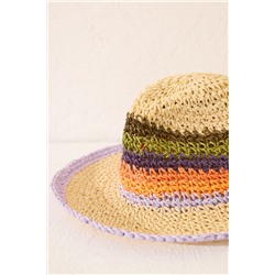 Sombrero rafia color natural